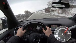 ?2015 AUDI Q5 3.0 TDI 0-100 & TOP SPEED ON GERMAN AUTOBAHN