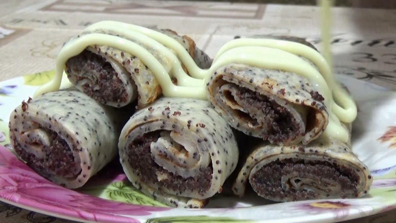 МАСЛЕНИЦА! Откройте Вкус Совершенства: Маковые Блины с Нежной Начинкой