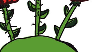 Рисуем цветочки детям часть 33