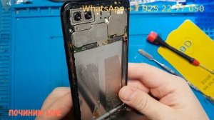 Honor 10 замена аккумулятора и задней крышки