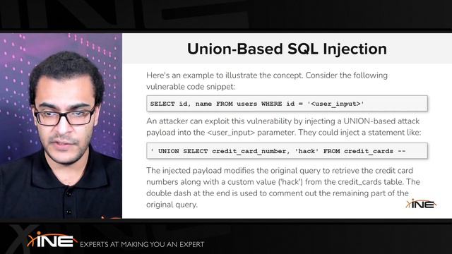 6.17. Exploiting Union-Based SQL Injection Vulnerabilities - Part 1