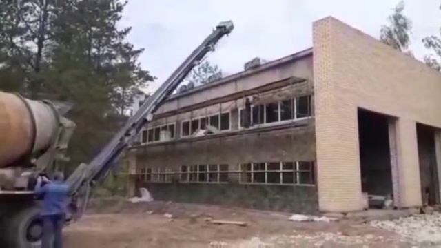 подача бетона транспортерной лентой смотреть онлайн