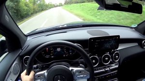 2020 Mercedes-Benz GLC 300e - short test drive | POV