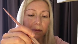 ASMR Makeup.Макияж в салоне. Шёпот. Визуальные триггеры.