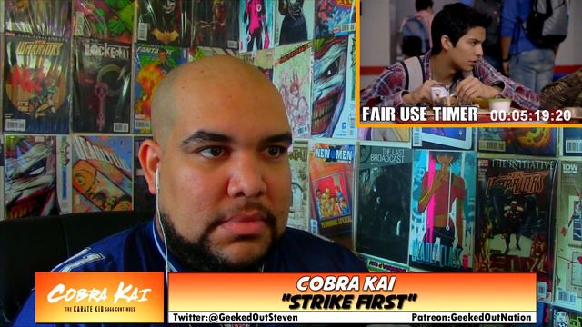 Cobra Kai Episode 2 Reaction!! 1X2 REACTION смотреть онлайн