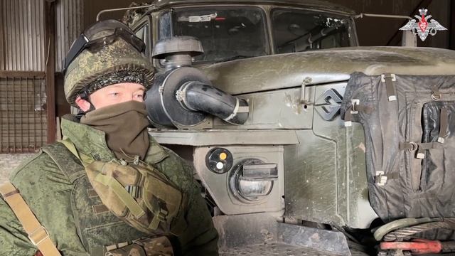 Боевая работа расчётов автоматических миномётов «Василёк»