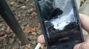 Краш тест телефона texet tm-299  и аккамулятора