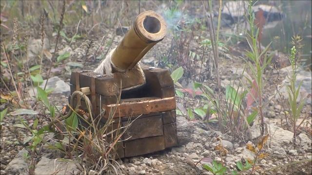 КАК СТРЕЛЯЕТ БАМБУКОВАЯ ПУШКА смотреть онлайн