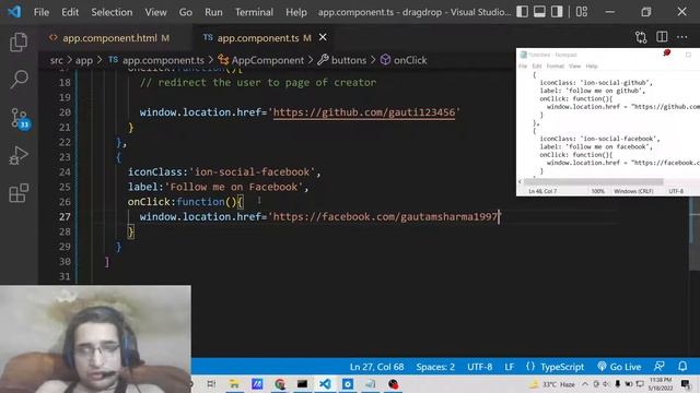Angular 13 ng2-floating-action-menu Example to Create Floating Side Popup Social Menu in TypeScript смотреть онлайн