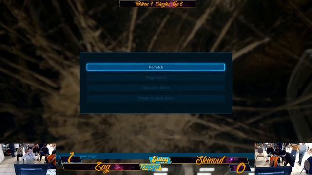 Capga at Juicy's Monthly Tekken 7 December 9, 2017 Zag vs Skin Out смотреть онлайн