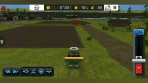 трактор игра симулятор о спецтехнике которая обрабатывает поля и собирает урожай #FS16