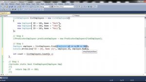 Part 99   Lambda expression in c#