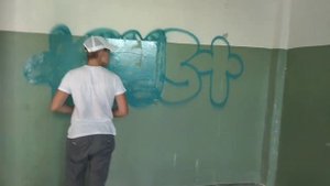 Тест балончиков KUDO, рисуем граффити.