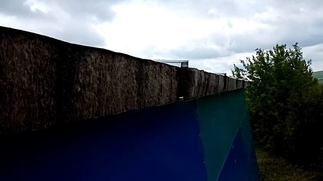 Монтируем нащельники на ангар из сэндвич панелей, делаем самодельные нащельники для торцов смотреть онлайн