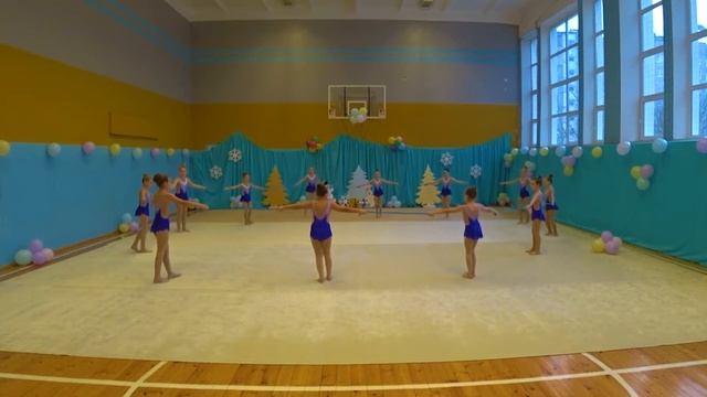 Зимняя сказка 2021 - "Мелания" 8-10 Младшие ФОГ 2 - Тренер Абрамович Мария смотреть онлайн