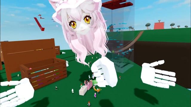 How to get GIRLS in Roblox VR | VR Hands смотреть онлайн
