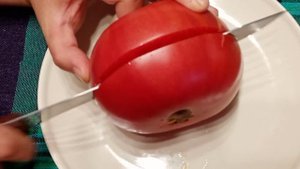 Томат розовый с черной горы. Дегустация томата РОЗОВЫЙ С ЧЁРНОЙ ГОРЫ с плодами бифштексного типа.