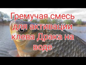 Гремучая смесь для активации клева Драка на воде
