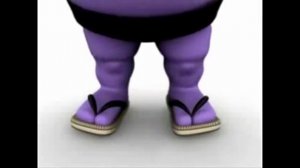 Фиолетовый бегемот танцует под хоп давай давай тик ток