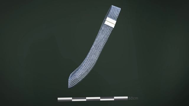 The belt-like object from Vimose - digital reconstruction # 2 - video