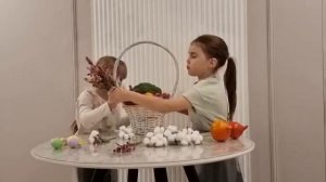 МАСТЕРЯТА. ГБОУ Школа 1270 "Вектор"  Флористика 1а,  Даша и Оля