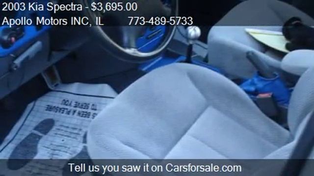 2003 Kia Spectra Base - for sale in Chicago, IL 60639 смотреть онлайн