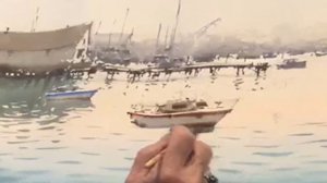 JOSEPH ZBUKVIC 's WATERCOLOR LESSON 2 -  How to paint Watercolor Landscape painting ?