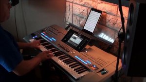 Soley soley - Middle of the road (cover by DannyKey) on Yamaha keyboard Tyros5