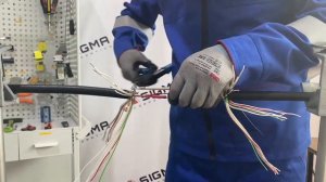 Монтаж МСХз соединительная подземная муфта для железнодорожных кабелей СЦБ.