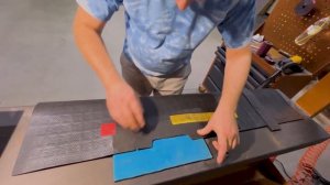 Презентация и демонстрация нового станка для ремонта грязезащитных ковров