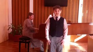 Азаров Богдан. ДМШ № 12. г.Ленинск-Кузнецкий. Музыка  А.Петрова, слова Т.Калинина "Песенка о дружбе