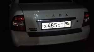 Независимая подсветка багажника приора2