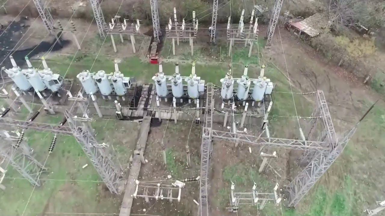 Восстановление электроснабжения в Степанакерте