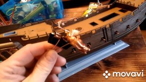 модель корабля Черная  жемчужина  1.72