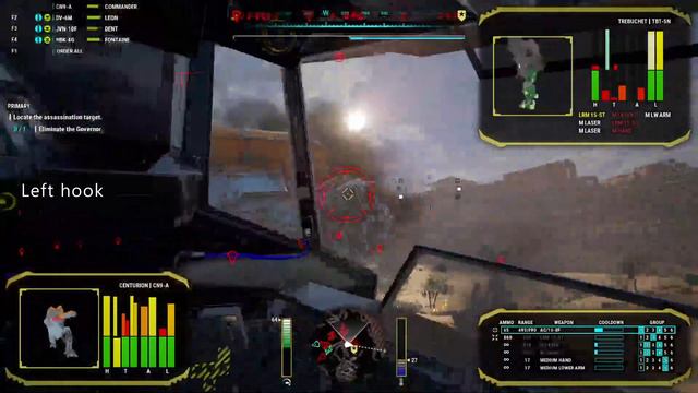 MechWarrior 5 Mercenaries - Gameplay: Centurion Mech - Highlight смотреть онлайн