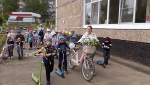 Парад самокатов в Голоске