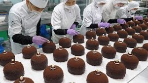 Шоколадный торт Ферейро / корейская уличная еда