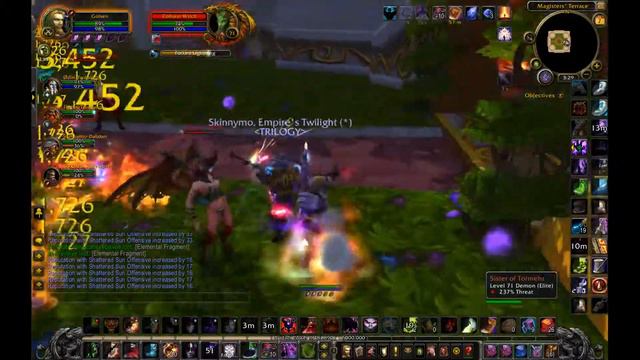 WoW Legion PvP Gameplay Patch 7.2 - Timeless Magister's Terrace run on Affliction Warlock смотреть онлайн