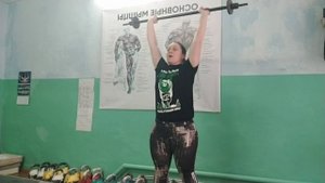 Гиревой спорт. Разминочный комплекс с грифом.