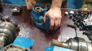 ПО "ЭкспоТех". Проведение дефектовки гидромотора Samhydraulik SH7V108