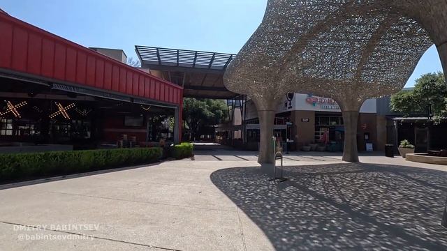 Прогулка по северо-западу Остина, Техас - район The Domain смотреть онлайн