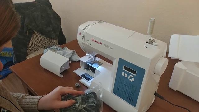 Распаковка Швейной машины singer brilliance 6160