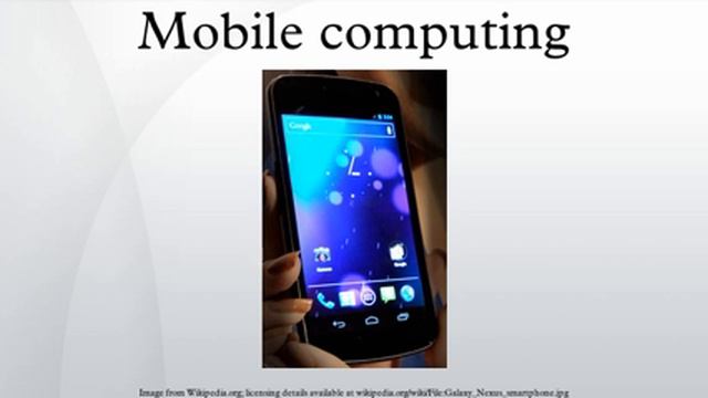 Mobile computing смотреть онлайн