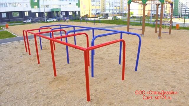 Детский игровой лабиринт от ООО "СтальДизайн Челябинск" смотреть онлайн