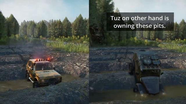 Snowrunner Don 71 vs Tuz 166 | Best Russian Scout