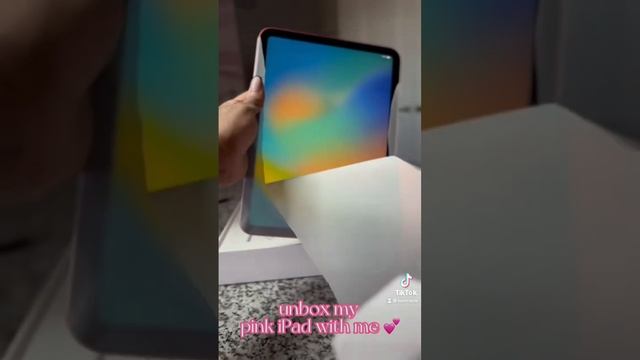 UNBOXING PINK IPAD