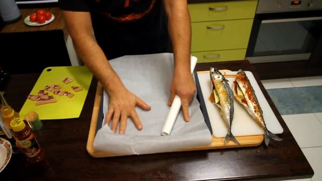 как приготовить скумбрию  в духовке смотреть онлайн