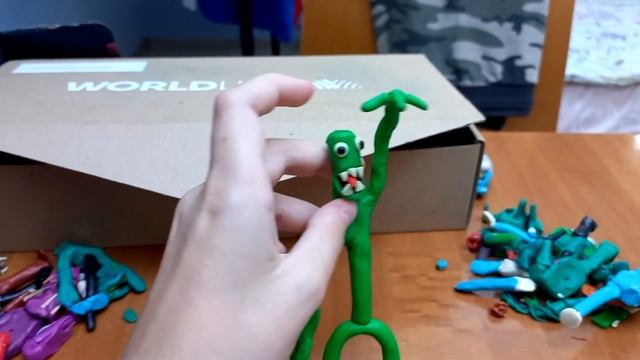 мои фигурки из игры радужные-друзья, rainbow friends смотреть онлайн