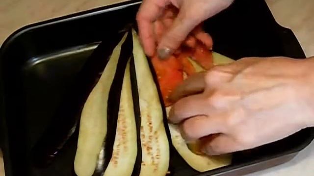 Закуска из БАКЛАЖАН. Хвост павлина.