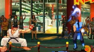 STREET FIGHTER vs MORTAL KOMBAT (STREET FIGHTER UNIVERSE) (MUGEN) (PC)